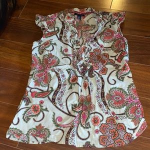 Colorful tommy hilfiger small short sleeve shirt